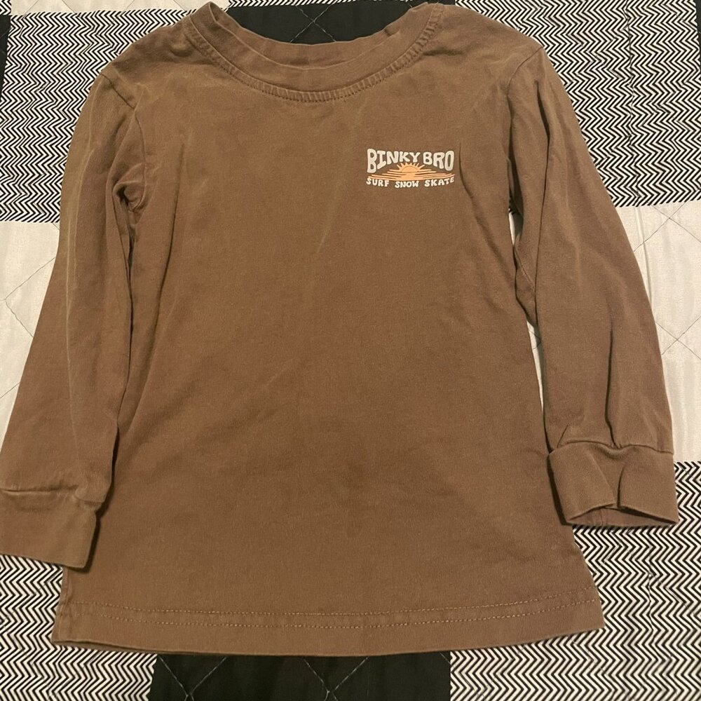 Binky Bro Red Rocks Long Sleeve Tee 2-3 years